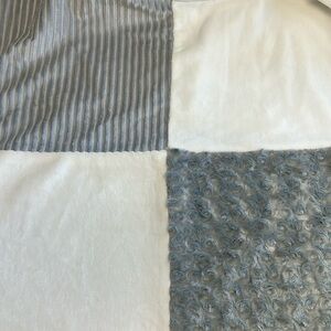 Textured velvety/velour baby  blanket